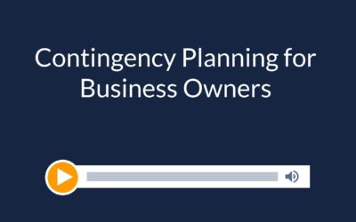 Contingency Planning for Business Owners