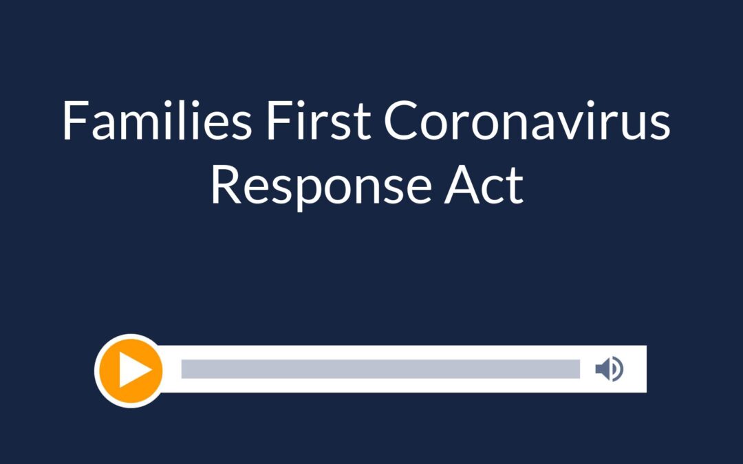 Families First Coronavirus Response Act