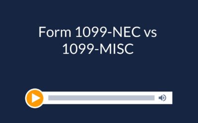 Form 1099-NEC vs 1099-MISC