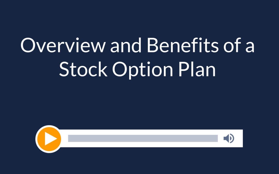 Overview and Benefits of a Stock Option Plan