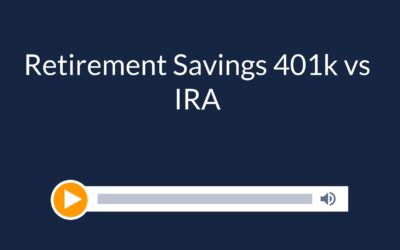 Retirement Savings 401k vs IRA