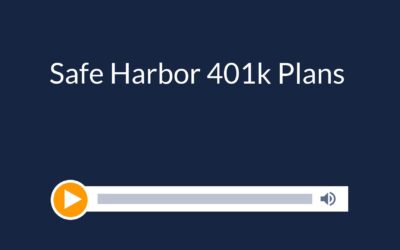 Safe Harbor 401k Plans