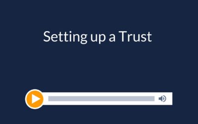 Setting up a Trust