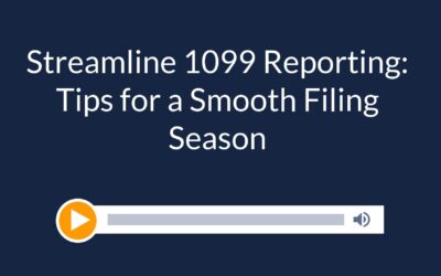 Streamline 1099 Reporting: Tips for a Smooth Filing Season